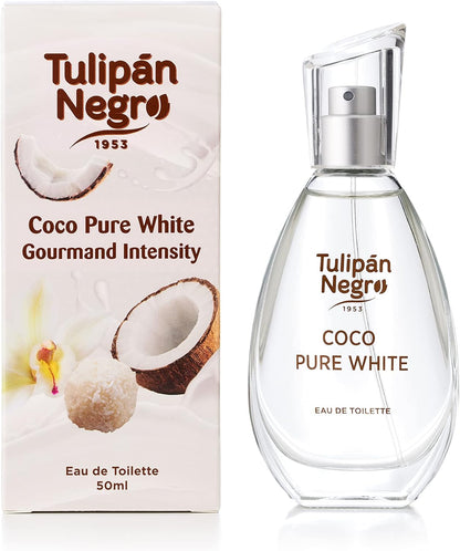 Eau de Toilette Tulipan Nero Gourmand Coco Pure White 50 ml