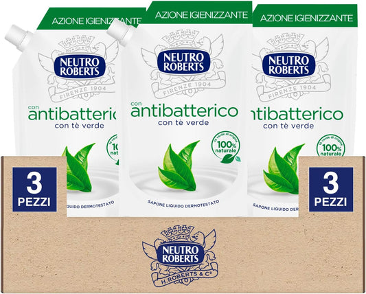 Neutro Roberts Ecopouch Ricarica Sapone Liquido Antibatterico