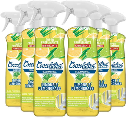 COCCOLATEVI Bloomalcool 60° 750 ml, Detergente Multiuso Profumato