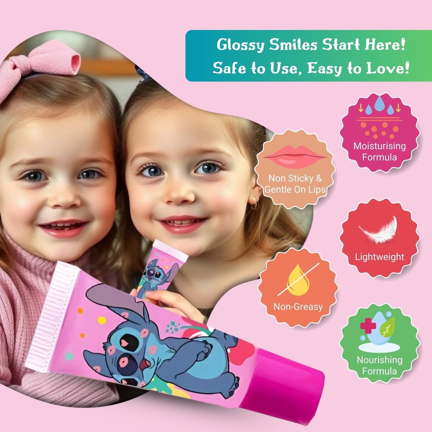 Disney Stitch Natural Kids - Set regalo