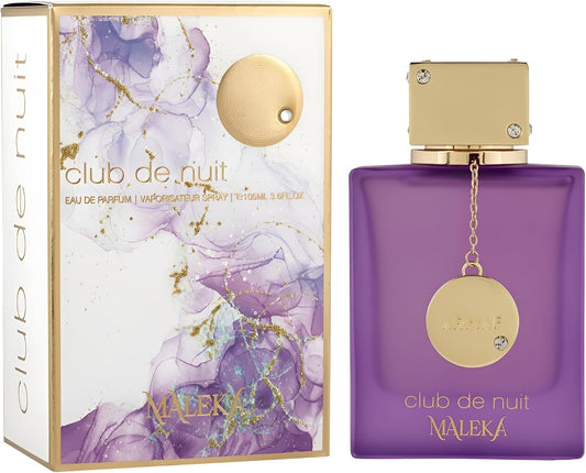 Club De Nuit Maleka Eau de pafrum Spray 105ml (3.6 oz) for Women fresco femminile, dolcemente audace indimenticabile