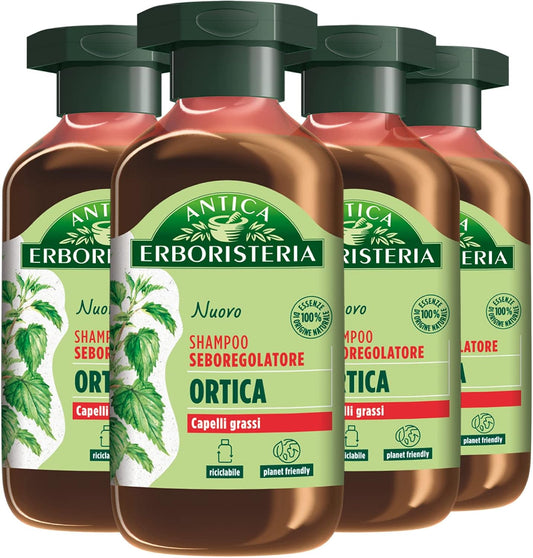 4x Antica Erboristeria Shampoo Seboregolatore