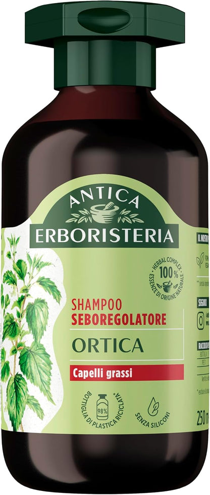 set Antica Erboristeria - Shampoo e balsamo all'Ortica