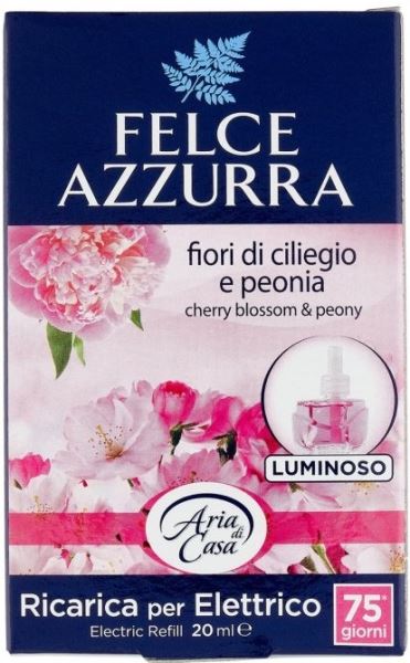 FELCE AZZURRA ELETT.RIC.20ML CILIEGIO E PEONIA