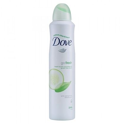 DOVE DEO SPRAY 250ML GO FRESH CUCUMBER