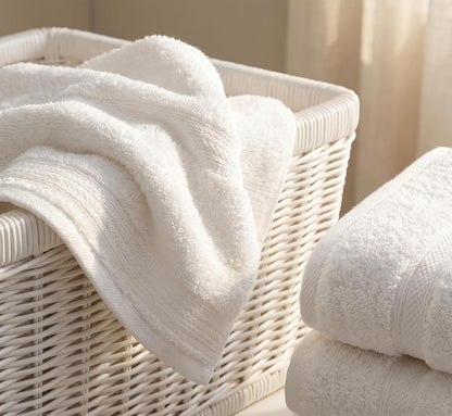 Set Asciugamani Bagno 3 Pezzi in 100% Cotone