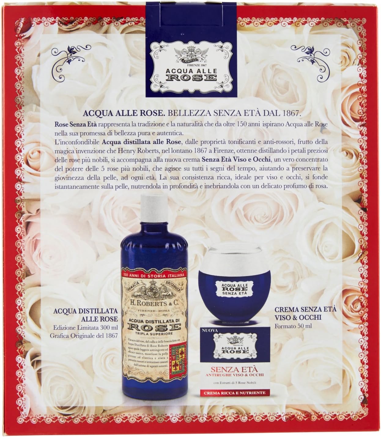 Acqua alle Rose Cofanetto Rose Senza Età - 640 g