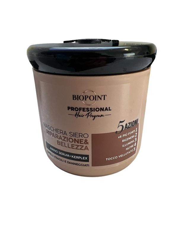 BIOPOINT PROFESSIONAL MASCHERA SIERO RIPARAZIONE&BELLEZZ 5AZIONI 400ML