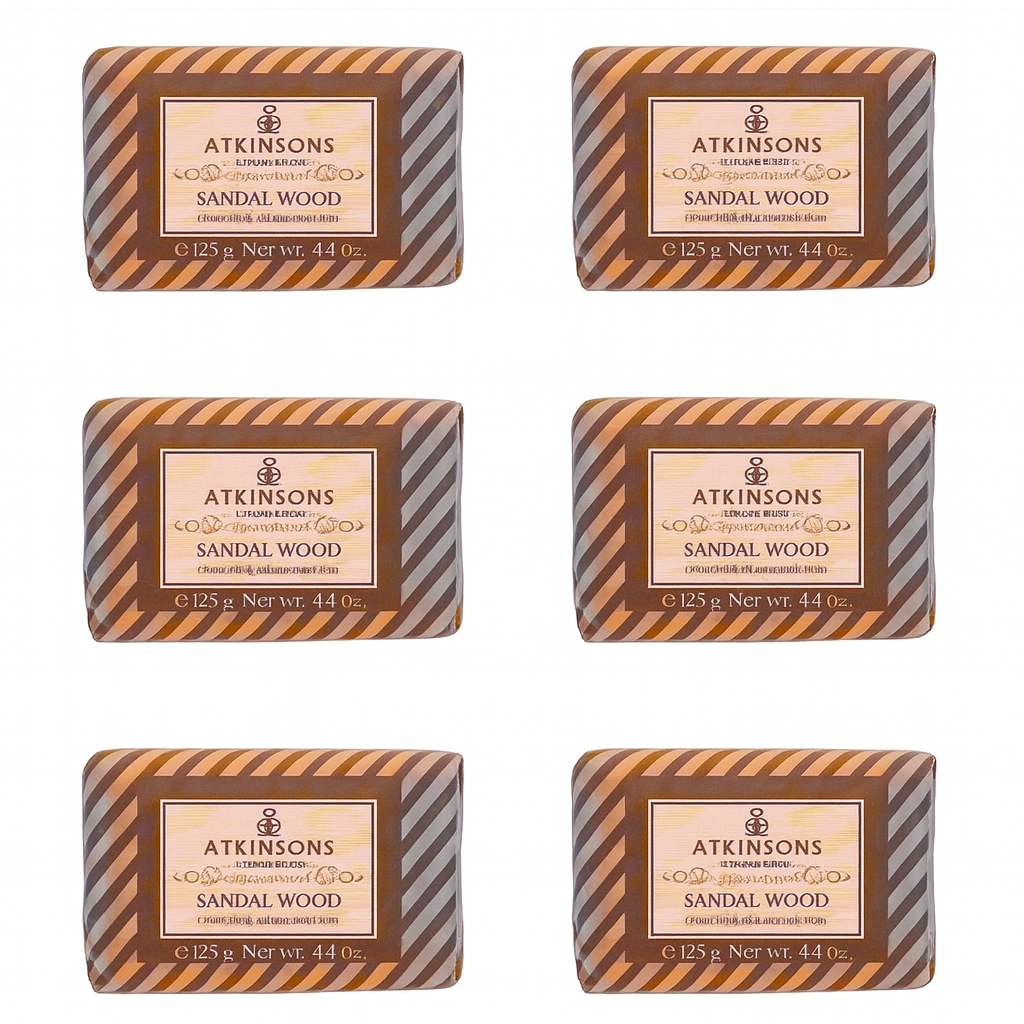 6x Atkinsons saponetta mani 125gr