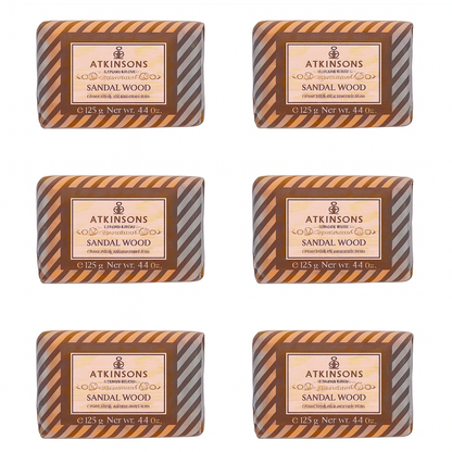 6x Atkinsons saponetta mani 125gr