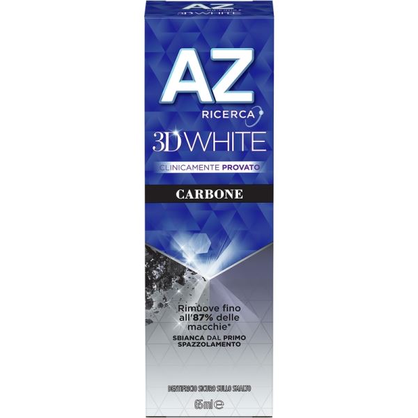 AZ DENTIFRICIO 3D WHITE CARBONE 65ML