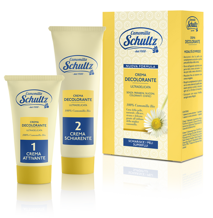 Schultz - linea trattamento cappelli,Shampoo, Balsamo, Lozioni Ultra delicato, 100% Camomilla Bio