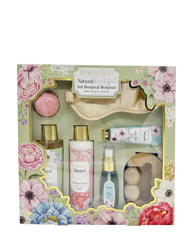 LE FATE DI JO NATURAL BEAUTIFUL COFFRET CORPO BONJOUR BONJOUR 6PZ