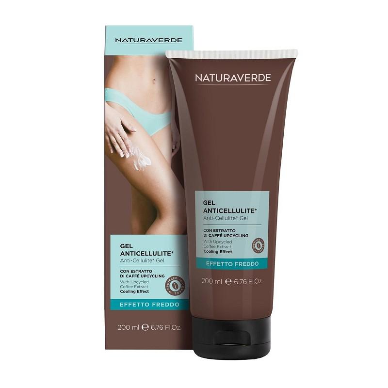 NATURAVERDE GEL ANTICELLULITE CON ESTRATTO CAFFE EFFETTO FREDDO 200ML