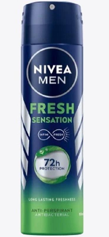 NIVEA DEO MEN FRESH SENSATION 72H 150 ML SPRAY