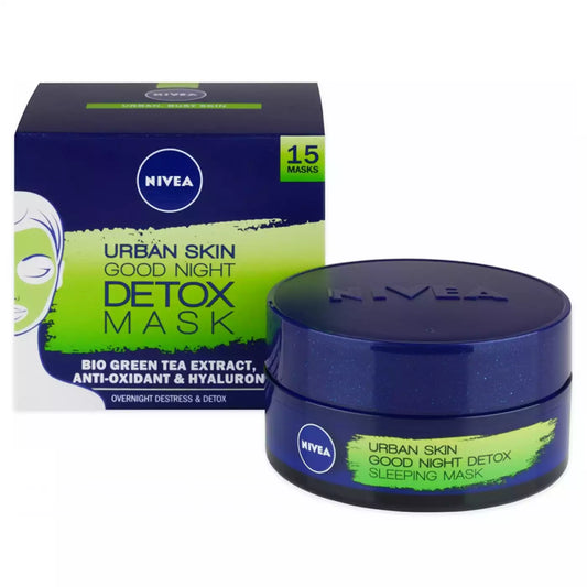 Nivea Urban Skin Goodnight Detox Sleeping Mask 50Ml