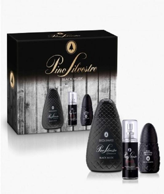 PINO SILVESTRE BLACK MUSK COFFRET EDT 75 ML