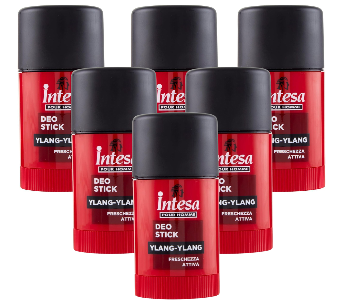 Intesa Deo Stick Ylang-Ylang Pour Homme Freschezza Attiva, Deodorante 75 ml