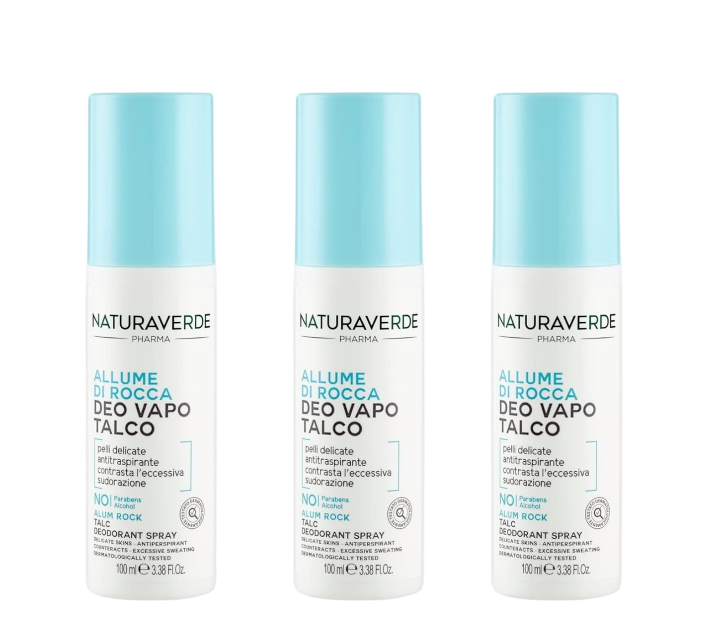 Naturaverde Pharma Allume Di Rocca Deo Vapo Talco 100 ml