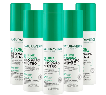 Naturaverde | Pharma - Deodorante, Allume di Rocca Deodorante, Deodorante Allume di Rocca Neutro