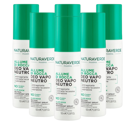 Naturaverde | Pharma - Deodorante, Allume di Rocca Deodorante, Deodorante Allume di Rocca Neutro