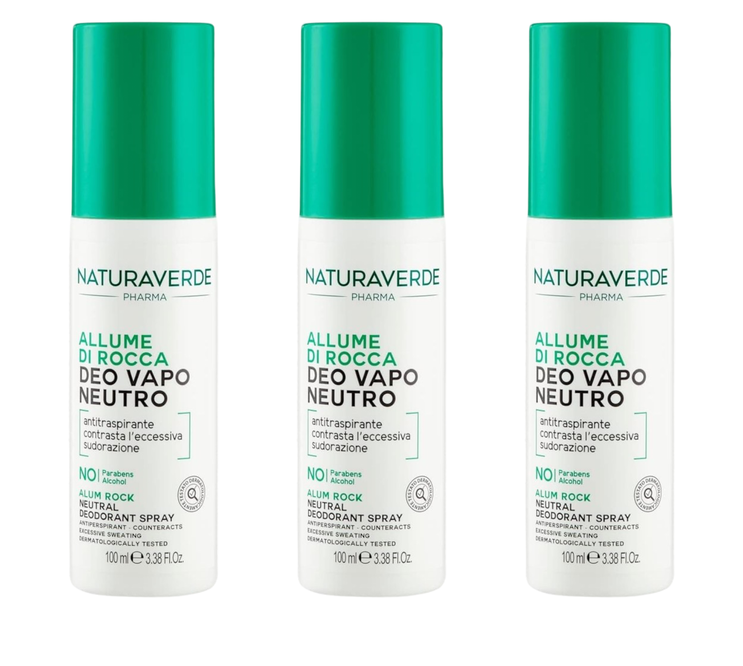 Naturaverde | Pharma - Deodorante, Allume di Rocca Deodorante, Deodorante Allume di Rocca Neutro
