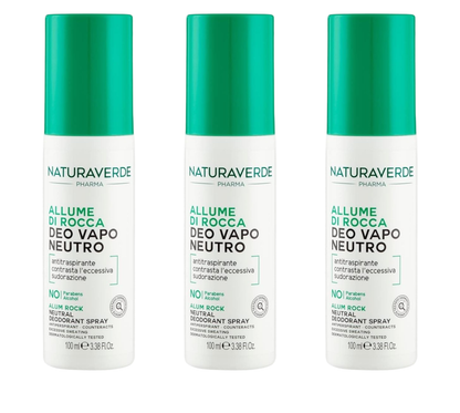 Naturaverde | Pharma - Deodorante, Allume di Rocca Deodorante, Deodorante Allume di Rocca Neutro