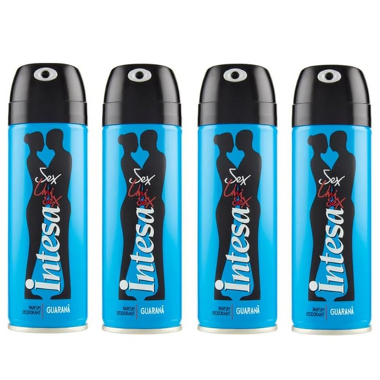 Intesa sex Guarana deodorante spray unisex 125ml - 4 pezzi