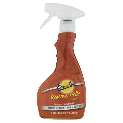 Emulsio Ravviva Pelle e Cuoio, 375 ml