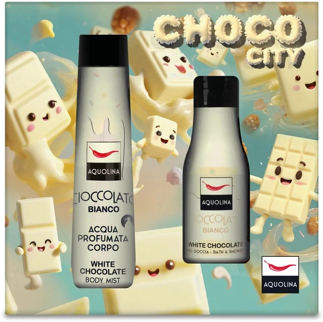 AQUOLINA Cioccolato Bianco – Body Mist + Doccia Schiuma