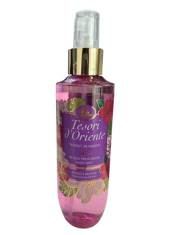 TESORI D'ORIENTE ACQUA PROFUMATA IBISCO E PEONIA 200 ML