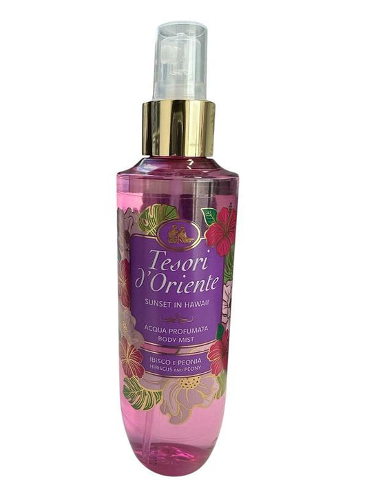 TESORI D'ORIENTE ACQUA PROFUMATA IBISCO E PEONIA 200 ML