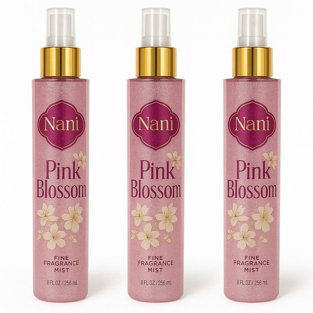 Nani acque profumate per il corpo con effetto glitterato