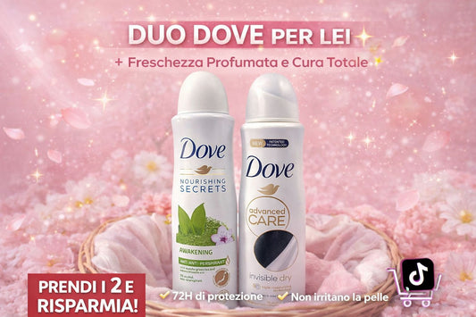 Set 2 Deodoranti Dove Per Lei, 150ml