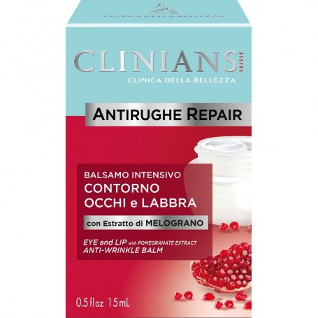 CLINIANS ANTIRUGHE REPAIR BALSAMO INTENSIVO CONTORNO OCCHI E LABBRA 15ML