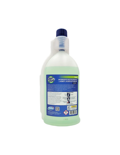 Deo Due Detergente Multisuperficie per Robot e Scope Elettriche Fragranza Verde 900 ml
