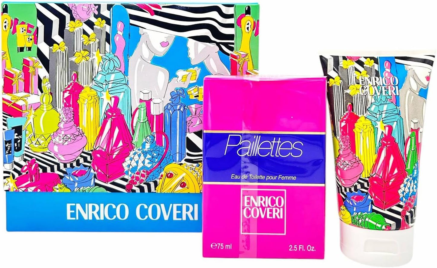 Enrico Coveri Confezione Regalo Donna Paillettes