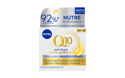 Nivea Viso Q10 Power Crema Giorno Extra Dry 50 Ml SPF15br