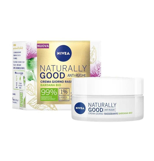 NIVEA Crema Giorno Anti-Rughe Naturally Good 50ml