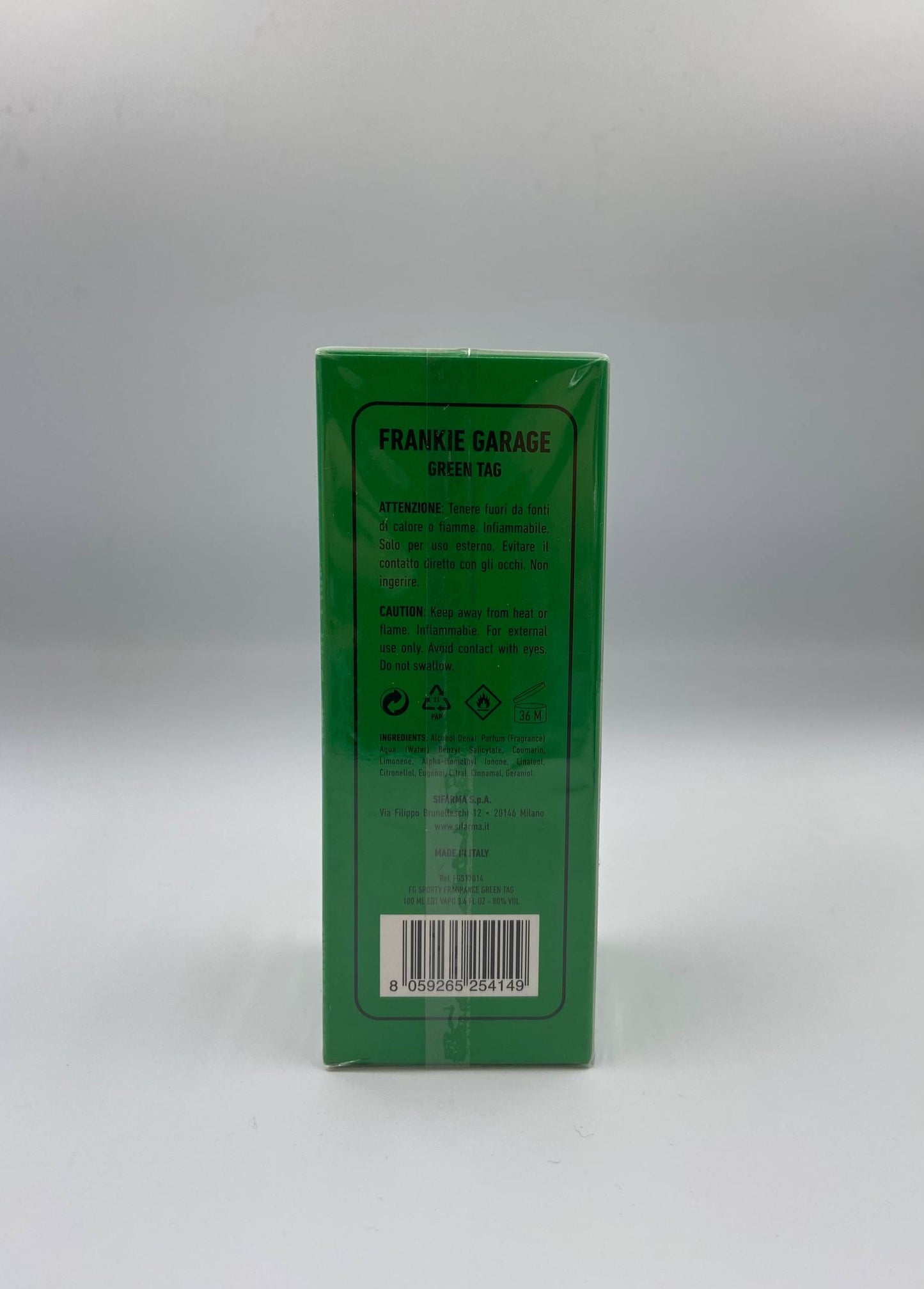 Profumi Frankie Garage, Green Tag, SkyBlue, 100ml