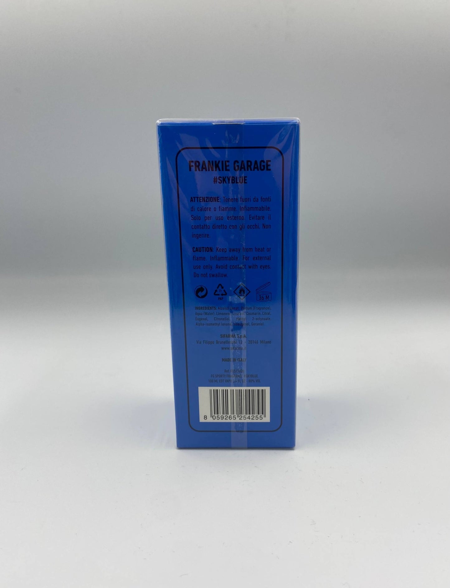 Profumi Frankie Garage, Green Tag, SkyBlue, 100ml