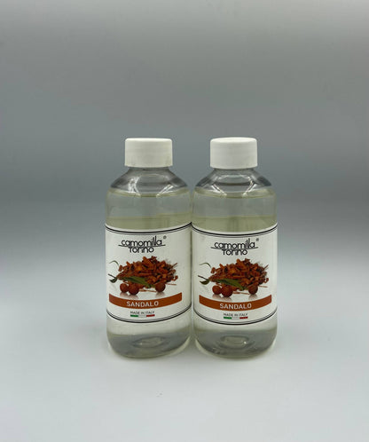 Ricarica Diffusore per Ambiente 2x250 ml (500 ml) – Profumatore Casa a Bastoncini, 9 Fragranze