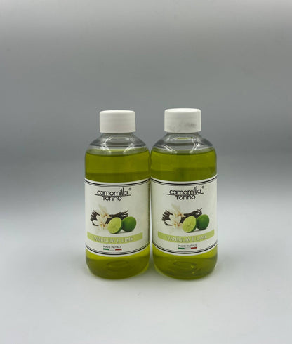 Ricarica Diffusore per Ambiente 2x250 ml (500 ml) – Profumatore Casa a Bastoncini, 9 Fragranze