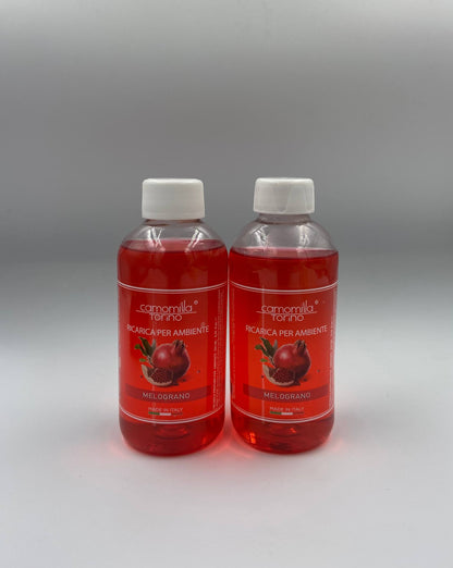 Ricarica Diffusore per Ambiente 2x250 ml (500 ml) – Profumatore Casa a Bastoncini, 9 Fragranze