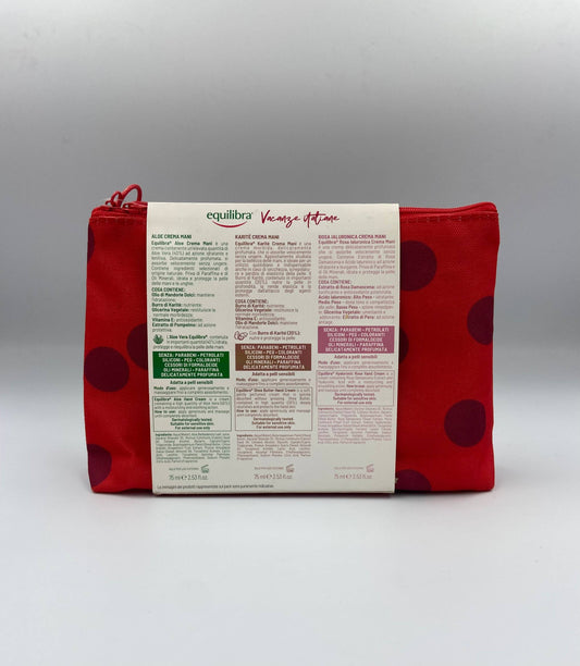 Equilibra Vacanze Italiane, x3 Crema Mani, Confezione Regalo