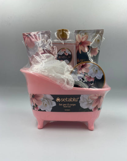 SETABLU SET REGALO 5PZ NATALE VASCA DA BAGNO