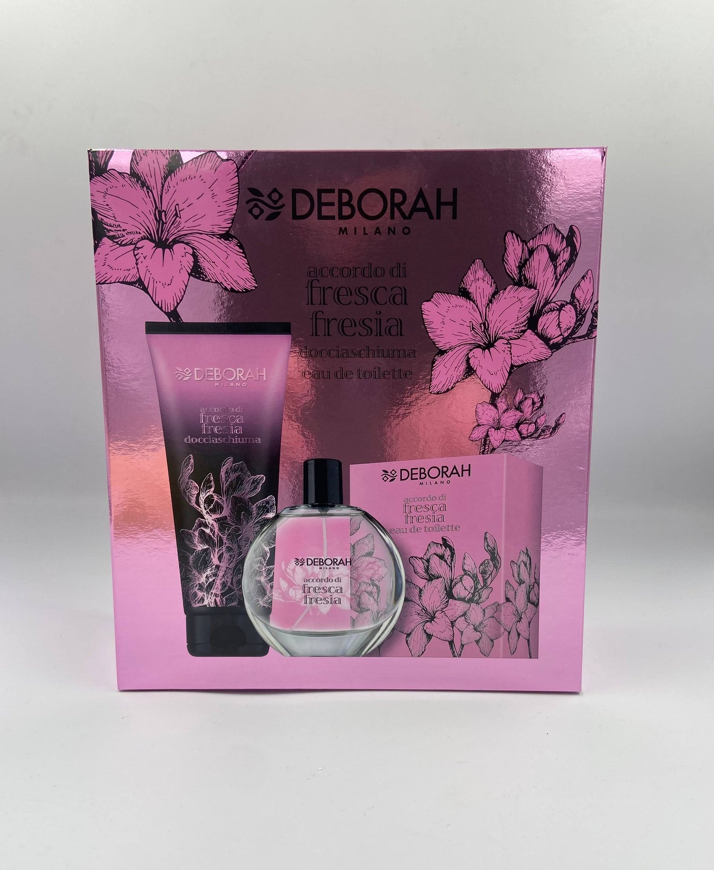 Deborah Fresca Fresia, Cofanetto DocciaSchiuma + Profumo, Idea Regalo