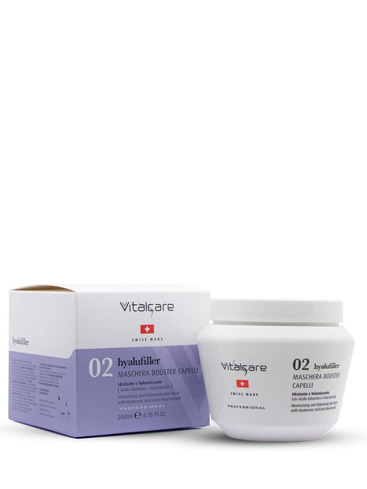Vitalcare Maschera nutriente e idratante per dare volume ai capelli, 200 ml