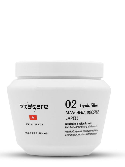 Vitalcare Maschera nutriente e idratante per dare volume ai capelli, 200 ml
